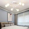 Postmodern Multiple Rod Iron Sputnik Ceiling Lamp Chandelier Vintage Industrial Light Lighting Fixture Kitchen Luminaire