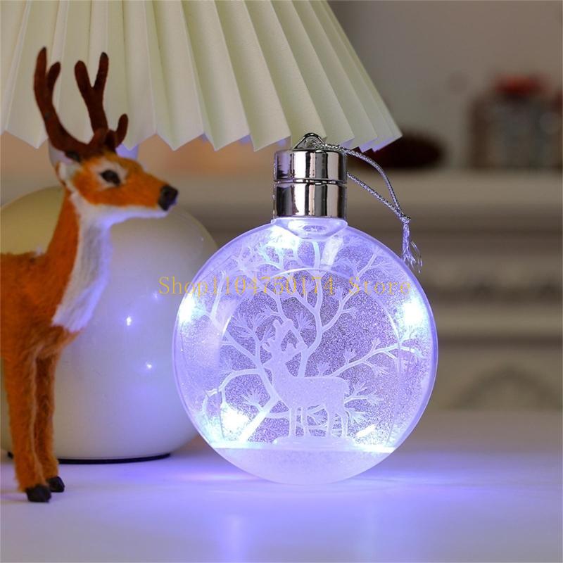 Quality Christmas Decorations LED Balls Ornaments for Holiday Parties and Celebrations Pendant for Outdoors Indoors top sale