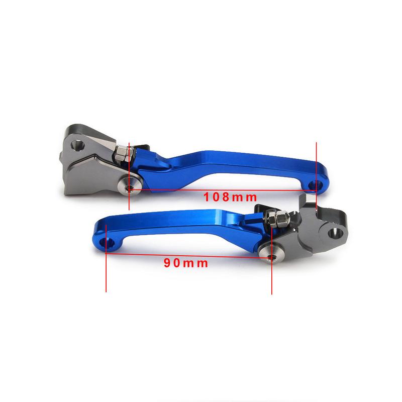 Motorrad Zubehör CNC Kupplungsbremshebel Für YAMAHA YZ125 YZ250 YZ250F YZ125X YZ250X YZ426F YZ450F YZ250FX YZ450FX