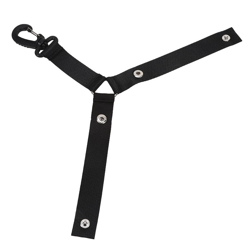 Nylon Buckle Straps Backpack Accessories Cheerleading Straps Double Pompoms Triangle Buckle Decorative Straps For Decoration Cheerleading Activities