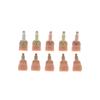 10Pcs Heel Repair Tips Pins Shoes Tips Taps Dowel Lifts Replacements Shoe Repair Heel Stoppers Protectors Accessories