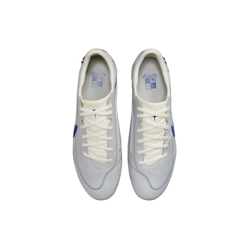 Nové Nike Tiempo Legend 9 Elite Mi Fg Kůže Montebelluna Bílá Hra Královská DQ7792-140