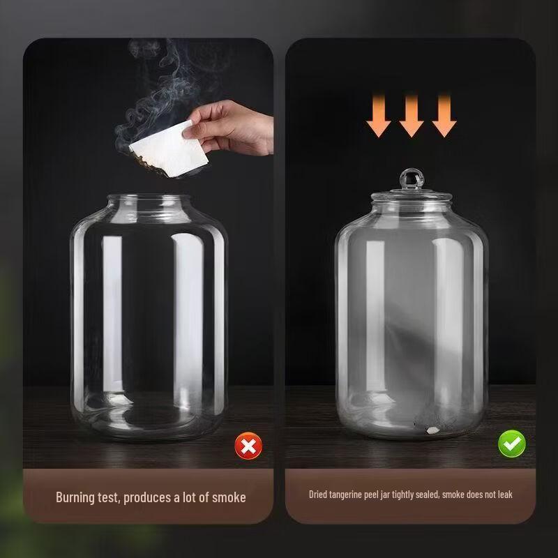 Food-Grade Sealed Glass Multi-Purpose Storage Jar