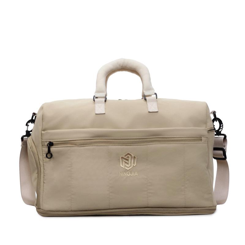 

Travel Duffel Bag With Multiple Pockets Adjustable Strap Fashion Weekender Bag For Men Women хакі
