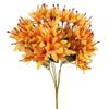 Bouquet of 5 Branches with Orange Azalea Flowers