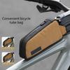 Bicycles Handlebars Bag, Balance Bikes Handlebars Bag, Water Proof 8Inch Bikes Bag Front Bicycles Frame Bag Shoulder Bag