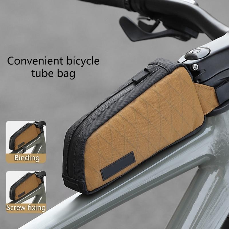 Bicycles Handlebars Bag, Balance Bikes Handlebars Bag, Water Proof 8Inch Bikes Bag Front Bicycles Frame Bag Shoulder Bag