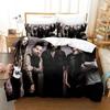 3D Printed Korn Rock Band Pieces Duvet Cover Pillowcase Bedding Set Single/Twin/Full/Queen Size Boys Girls Adults Bedroom Decor