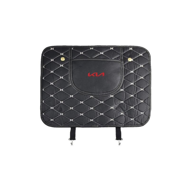 Car Anti-kick Pad Interior Leather Auto Seat Back Protector Pads Anti Scratch For KIA Sportage Ceed Rio 3 Picanto Proceed Gt Stinger 4 K7