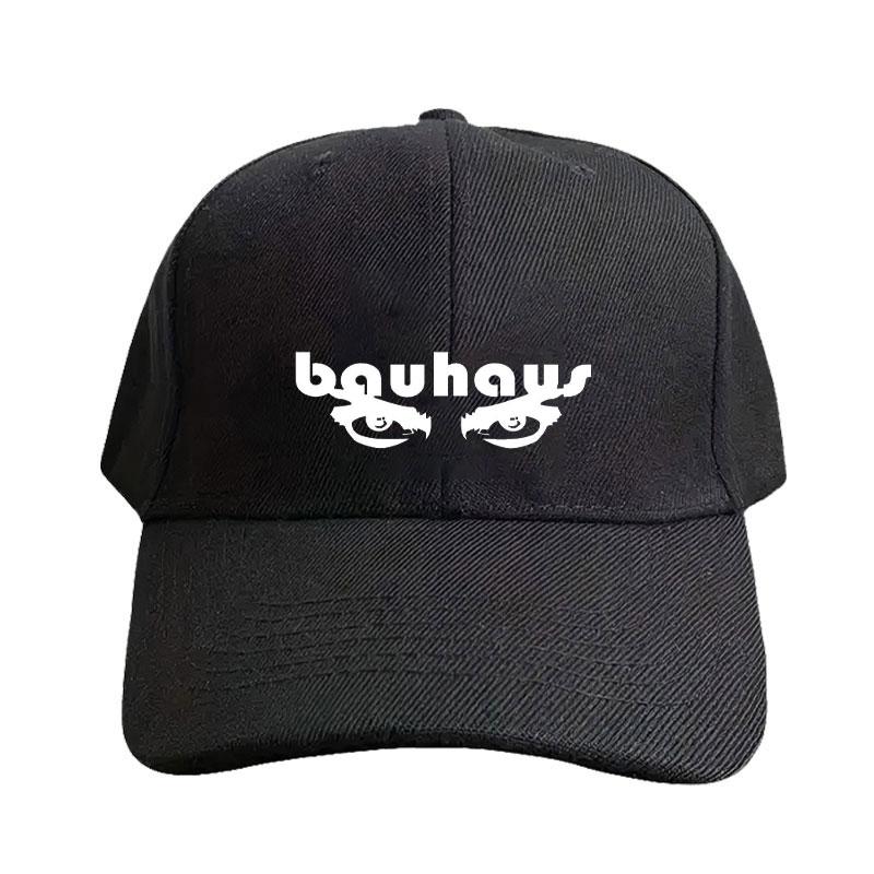 Bauhaus Music Baseball Cap Unisex Fashion Casual Gothic Rock and Roll Cotton Graphic Cap Adjustable Trucker Cap Hat