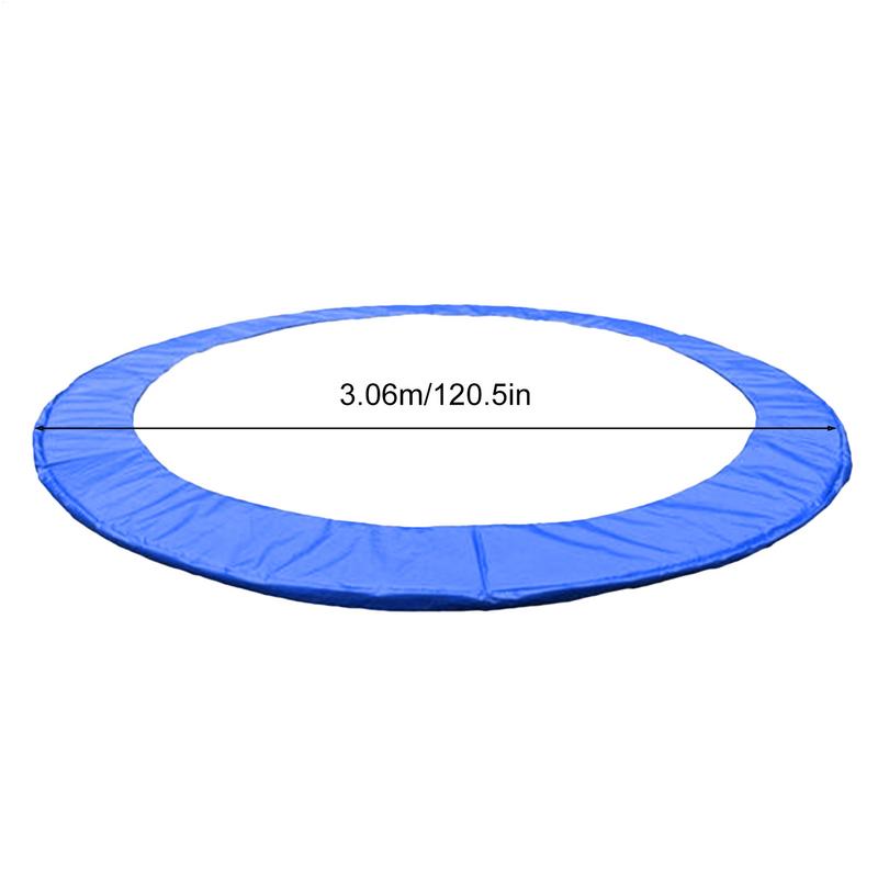 Trampoline Pad Replacement 8/10 Ft Spring Cover Trampoline Padding Trampoline Replacement Pad Blue Surround Spring Foam Cover