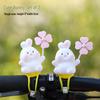 Pinwheel Paradise Tie-Up Doll: Cute Electric Car, Bicycle, Motorcycle, and Stroller Decoration