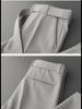 Men's Slim Fit Trendy Summer Drape Trousers - 2023 Nine Point Casual Suit Pants, Thin Section
