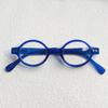 Blue Frame Retro Smart Reading Glasses Blue Light Glasses Vintage Round Glasses Women +1.5+2+2.5+3
