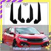 ABXV-4Pcs Car Front Bumper Lip Splitter Fin Long Air Knife Auto Body Kit Car Spoiler For Honda Civic 10TH Type-R 2019-2021