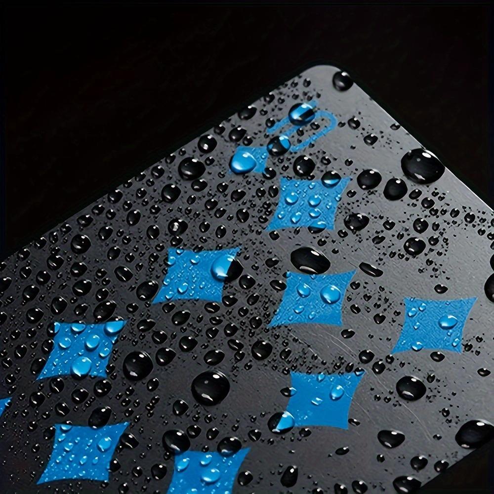 2pcs/set Waterproof Red and Blue Poker Board Game Cards PVC Flexible Classic Magic Trick Cards Standard Deck of Playing Cards