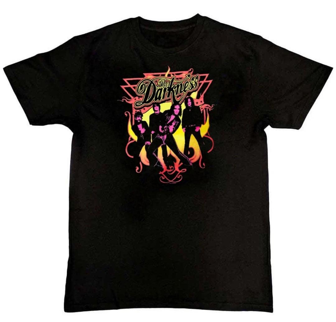 Vtg The Darkness Band Tour 2004 Graphic Mens T-Shirt S-4XL S
