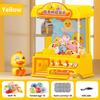 DIY Doll Claw Machine Kids Doll Machine Coin Operated Play Game Clip Doll Toys Large Claw Catch Toy Crane Machines Christma Gift