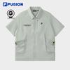 FILA FUSION Men's Casual Loose Short Sleeve Shirt