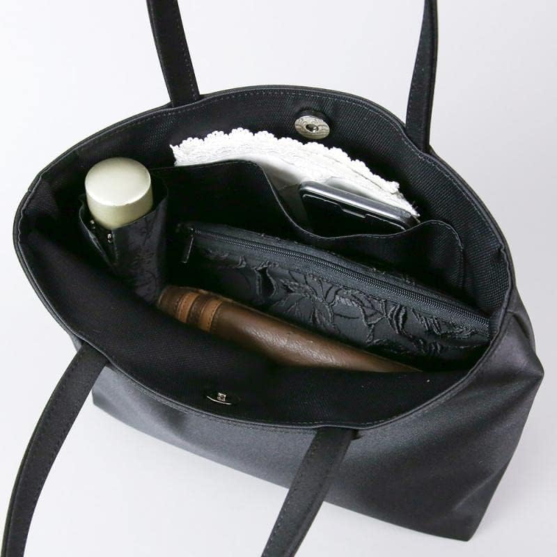 Black formal bag for made in water for formal entrance graduation formal tote bag iw60463 [Iwasa] women, Japan, black, large, repellent, occasions,