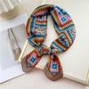 Fashion Decoration Scarf Hairband Tie Hair 70 Small Square Scarf Silk Scarf Women'S Spring And Autumn Versatile Small Scarf Professional Scarf