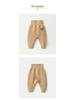 Unisex High Waist Cotton Baby Pants with Snap Closure and Open Crotch for Spring and Autumn