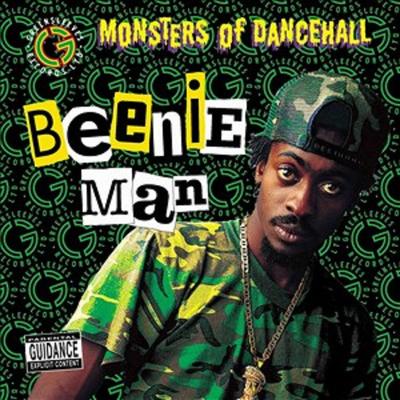 CD BEENIE MAN - Monsters of Dancehall  GRELCD607 Greensleeves Re 2007 UK Reggae, Ska & Dub Used
