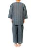 Jinbei for Large Japanese Top and Shijira A Pattern [One Colors] Men, Size, Pattern, Pajamas, Bottom, Weave, Plain, Striped, Cool, Set, 3L,