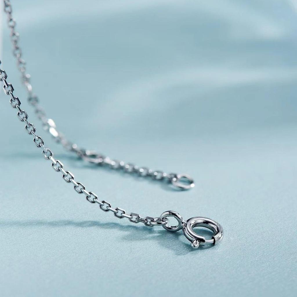 925 Sterling Silver Mini Diamond Bracelet - Women's Japanese & Korean Style, Fashionable, Stackable, & Versatile Hand Jewelry