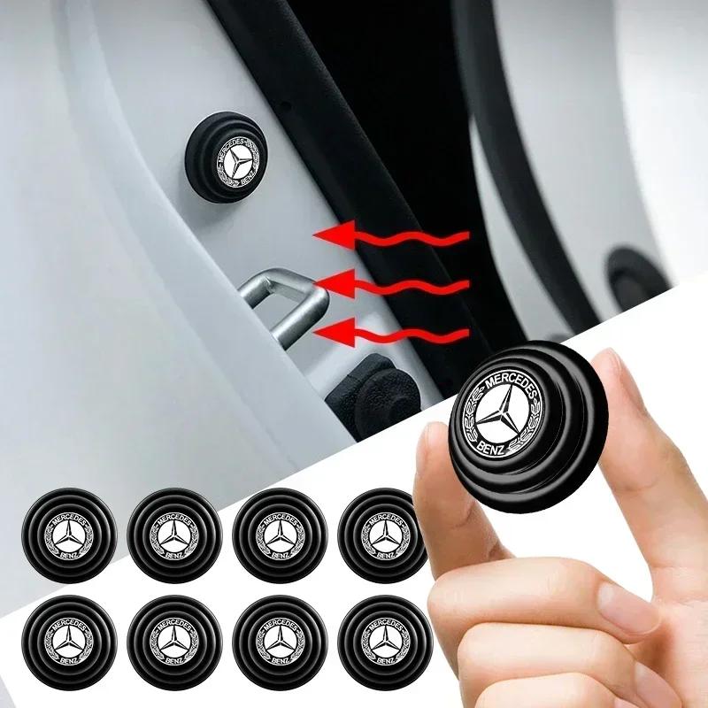 CSC1 Car Door Shockproof Pad Anti-collision Silicone Sticker for Mercedes Benz W203 W204 W205 W206 W212 W213 W222 W223 E300 C200