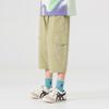 Boys' Cotton Breathable Cargo Capri Shorts