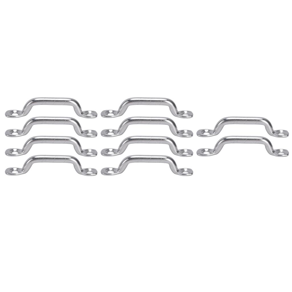 Boat Top Pad Eye Deck Loop Tie Down 316 Stainless Steel Set Kit for Fixing Boat Top Eye Boat Top Pad Eye Eye Strap Pad Eye