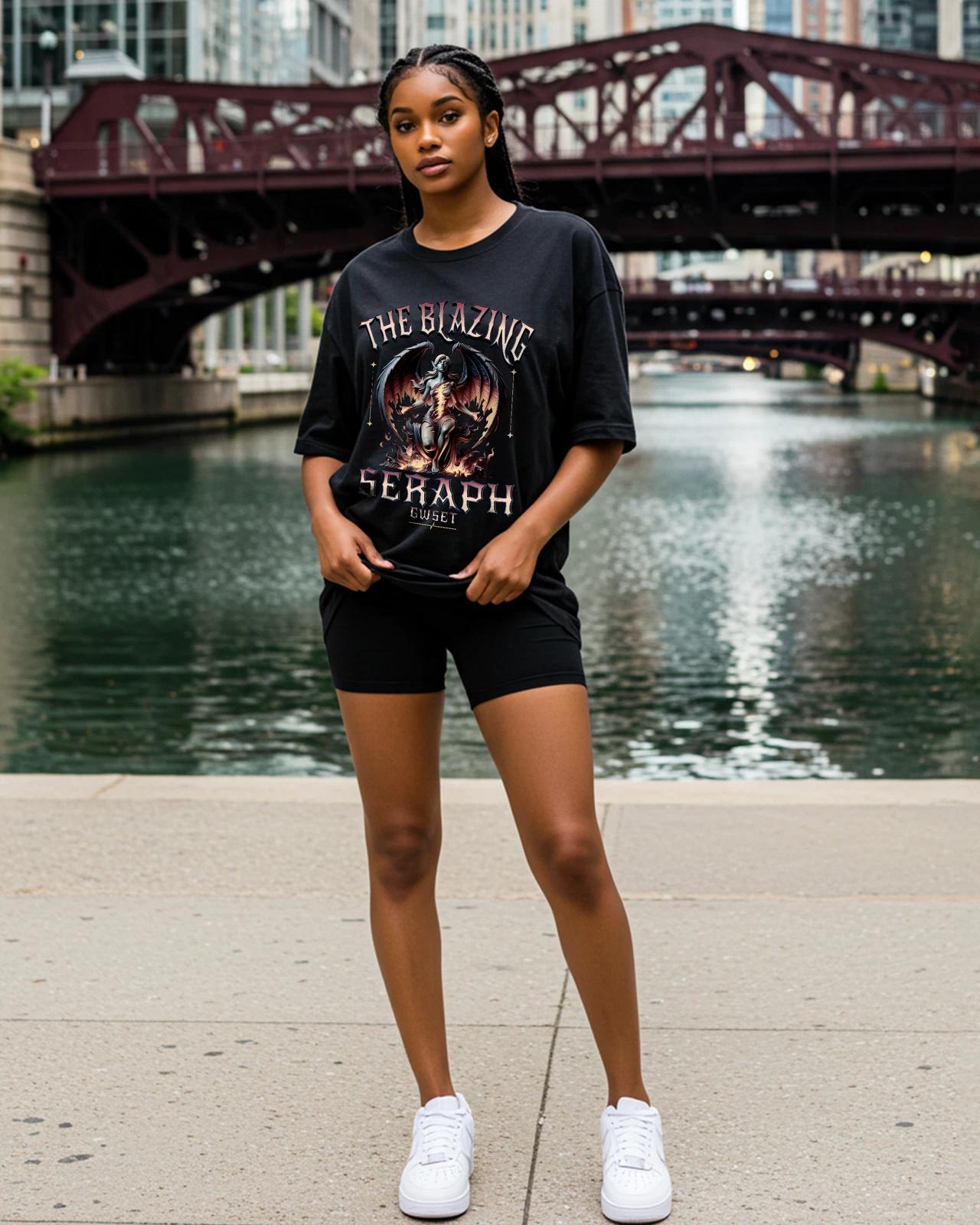 The Blazing Seraph Oversized T-Shirt S