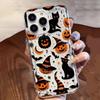 Halloween Geistermuster Transparente Handyhülle für Xiaomi Redmi Note 12 11 10 9 13 Pro 4G Plus 5G 12S 9S 13C 4G Silikonhülle