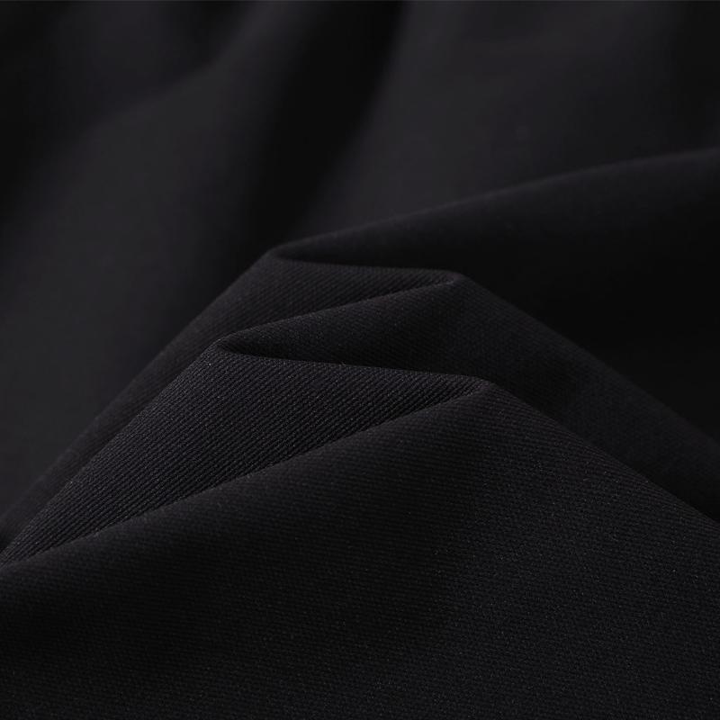 Nadměrná velikost 4XL-10XL Podzimní nadměrné černé cargo kalhoty pro muže Oblečení Vodotěsné Ležérní Elastický pas Dlouhé kalhoty