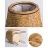 Rattan Weaving Flowers Plant Basket Grass Planter Indoor Outdoor Garden Pots Container for Bonsais Decorations
