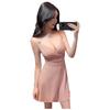 Sexy Low-Cut Stretchy Hollow-Out Waist Slimming Camisole Dress