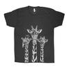 Giraffe Graphic Tee: Unisex Tri-Blend Animal Print T-Shirt