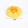 Simulation Food Slow Rebound Squeeze Toy 1Pcs Soft PU Bread Donut Cake Design Stress Reliever for Office Workers Anxiety Reduction