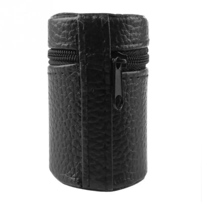 30 Ml Mini Stainless Steel Shot Glasses, 4 Pcs/Set, With Leather Cover Bag, For Home Kitchen Bar, Drinking Wine Glasses