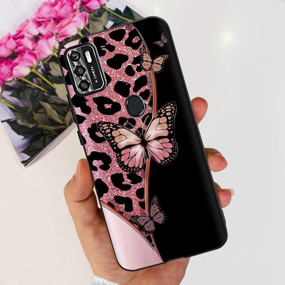 Lovely Case For ZTE Blade A7s 2020 / Optus X Pro / Telstra Evoke Plus 2 Black Silicon Soft Cases Cover For Zte A7s (2020) A7020