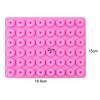 Mini Stampi in Silicone per Ciambelle per Caramelle Gommose, Stampo per Cereali Fruit Loop, Teglie per Ciambelle ad Anello per Fare Cioccolato, Candele, Sapone, Cera Fusa