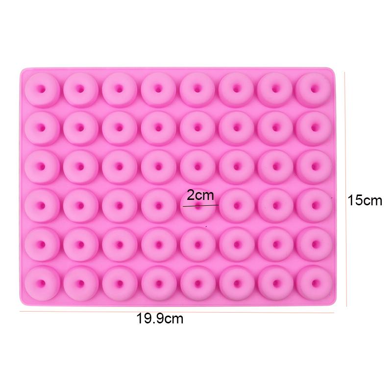 

Мини-пончики силиконовые формы для жевательных конфет фруктовые петли хлопья формы кольца пончики для шоколада свечи мыло расплавленный воск изготовление