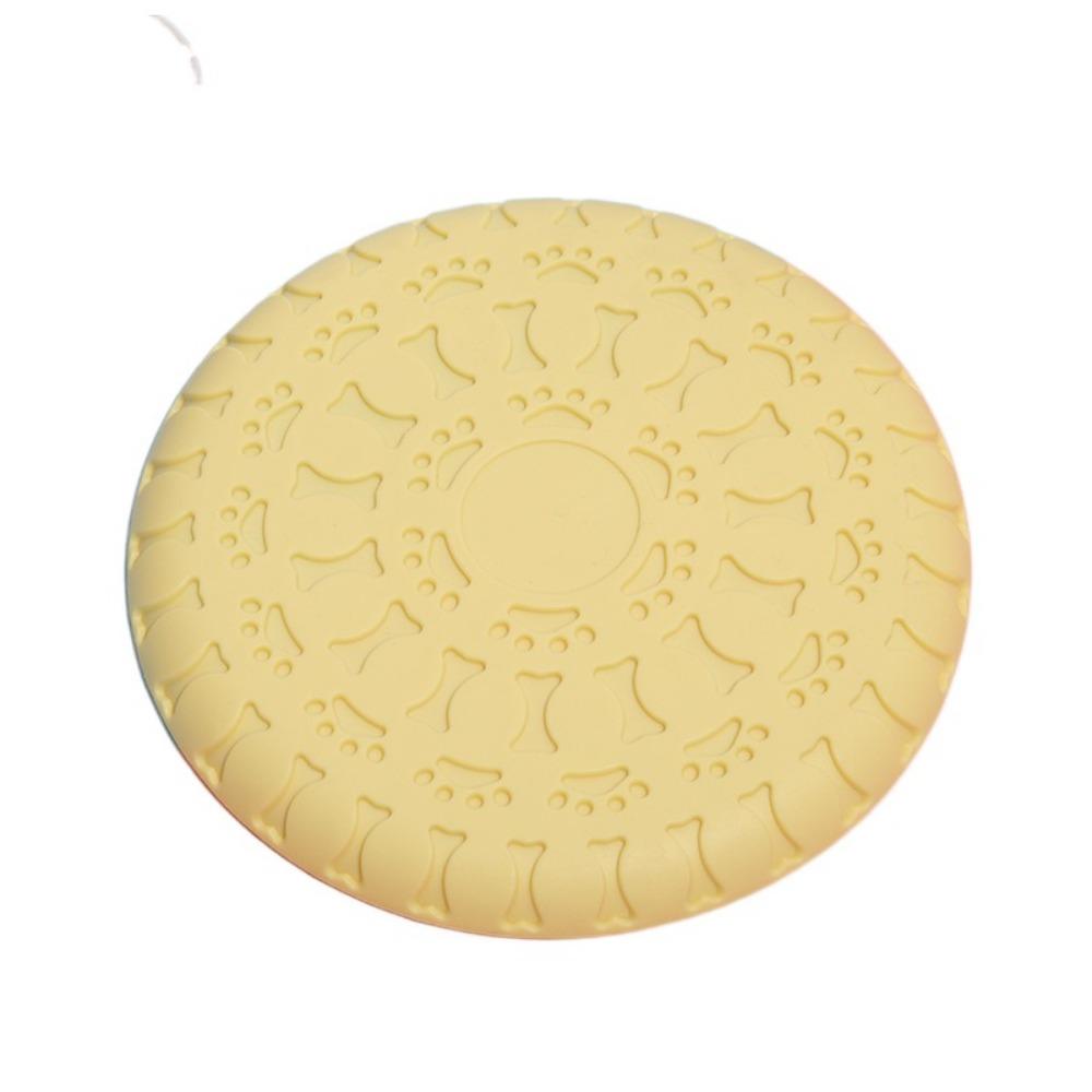 Bite Resistant Dog Training Throwing Toys Soft Pet Training Disc Dog Flying Disc  Feed Water
