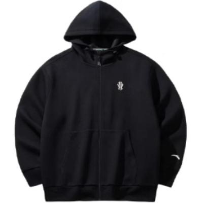 Anta Basketball Series Breathable Loose Sweatshirt Unisex Sweatshirt Black 172441715S-2