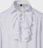 Camicia Pizzo Pirata Vittoriana Steampunk Retrò da Uomo