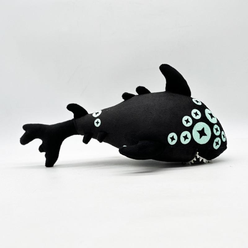 Popular Game Pressure Eyefestation Themed Multi Eyed Fish Plush Doll Soft Stuffed Toy Collectible Gift for Kids Adults Game Fans