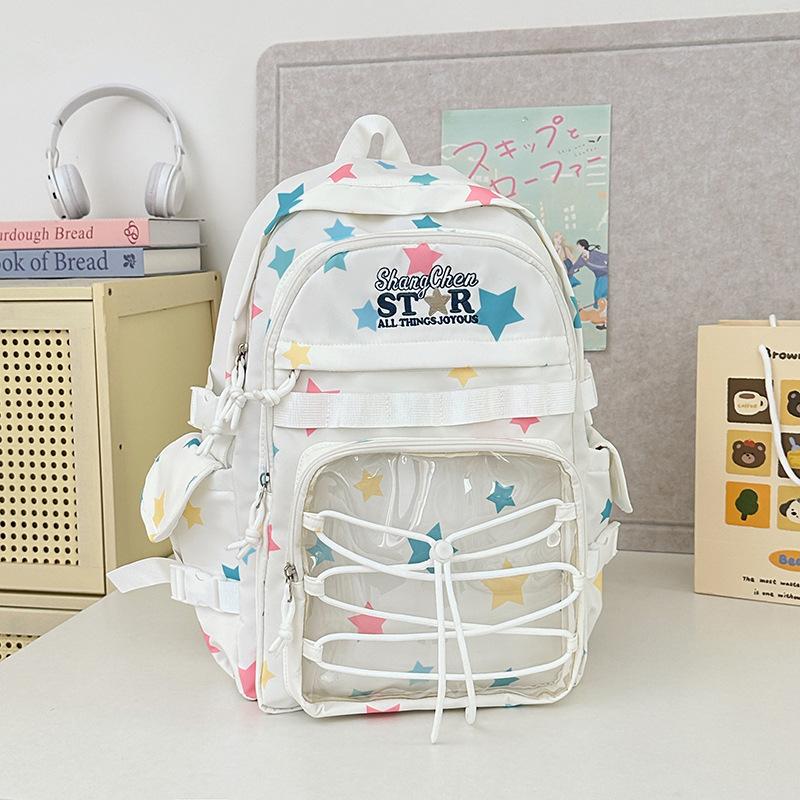 School Bag High Value Two-dimensional Sweet Girl Carrying Junior High School Students Casual Light