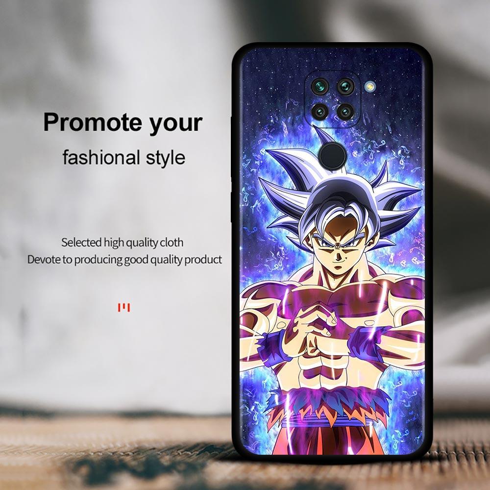 Cover For Xiaomi Redmi Note 11 10 9 8 7 Pro Max 9T 8T 9S Case for Redmi 10 9 8 9C 9A 8A 7A Anime Dragon Ball Son Goten Vegeta
