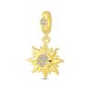 925 Silver Golden Series Cross Star Moon Charms Beads For Women Fit Bracelet DIY Birthday Party Jewelry Gifts